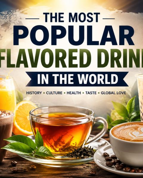 The Most Popular Flavored Drink in the World: Why Tea Remains the Global Favorite