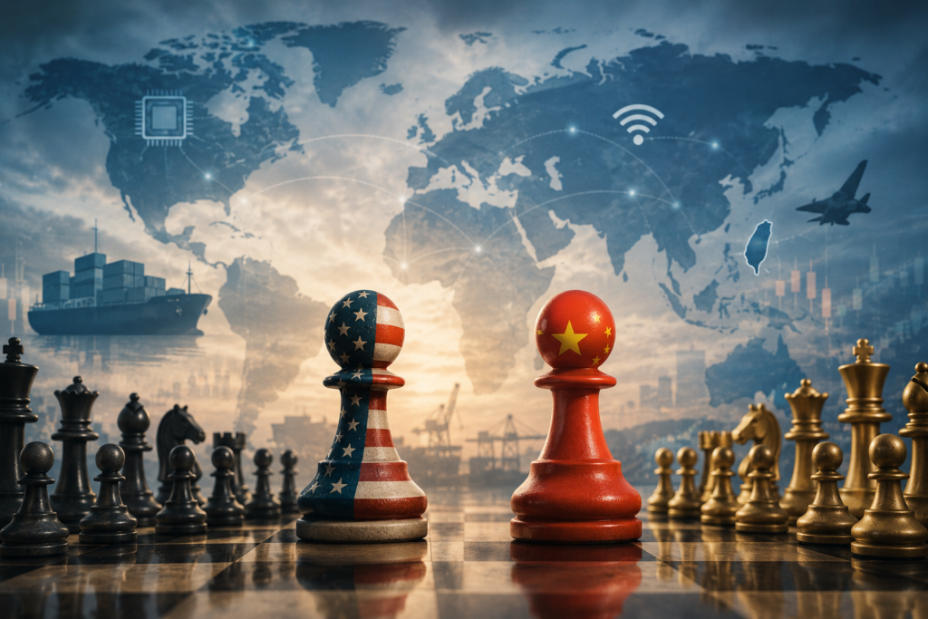 us and chine world political and economic games