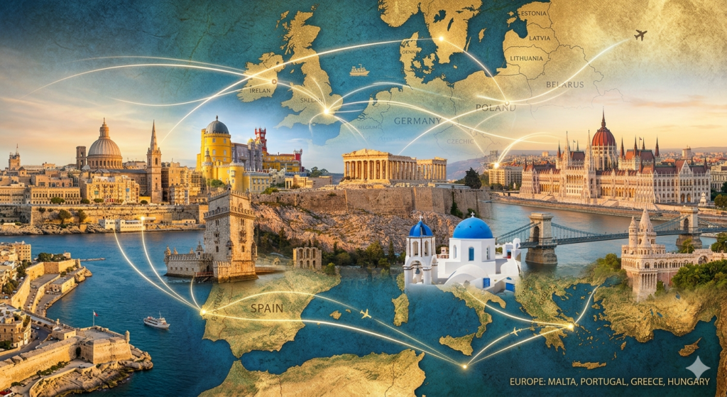 Top EU Active EU Golden visa Programs in 2026