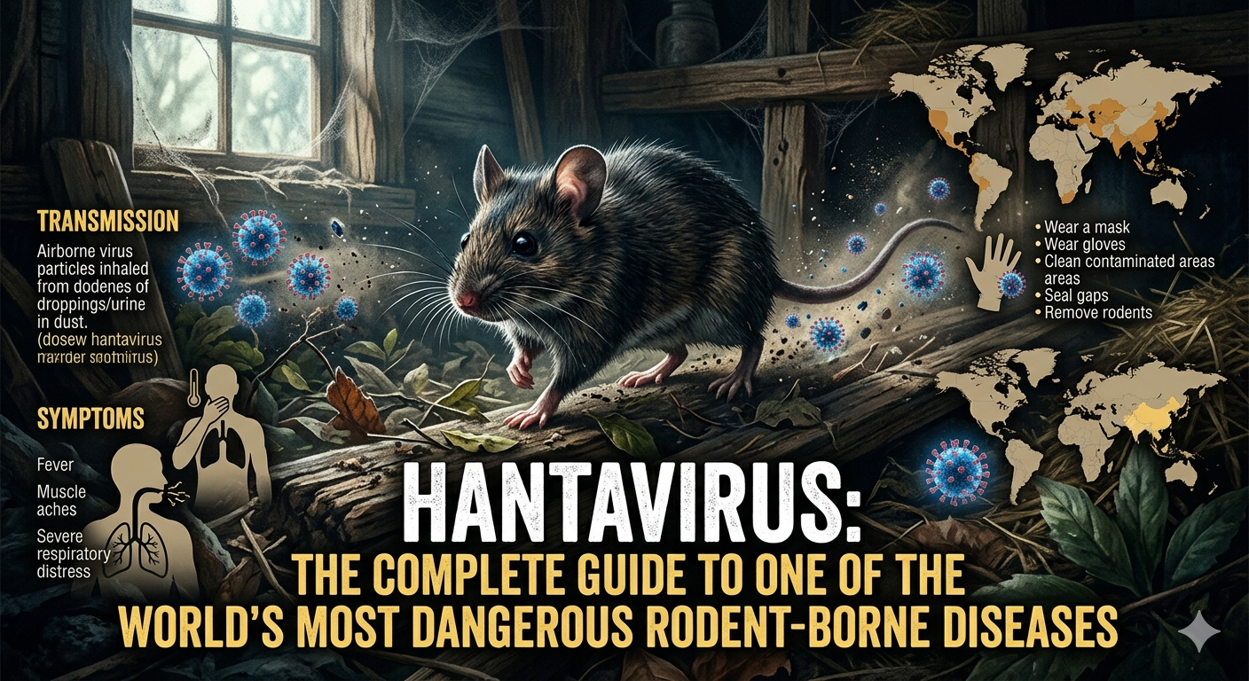 Hantavirus: The Complete Guide to One of the World’s Most Dangerous Rodent-Borne Diseases