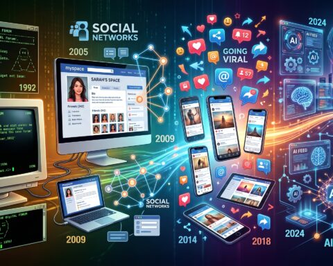 The Evolution of Social Media: From Early Online Communities to the Age of AI and Viral Culture