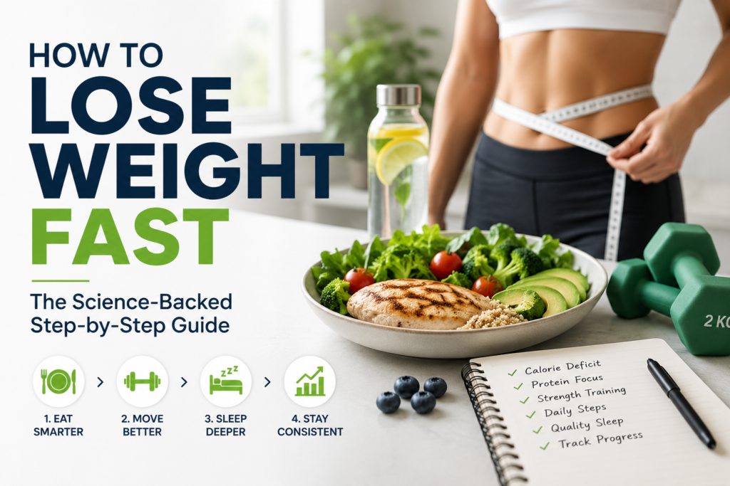 How to Lose Weight Fast: The Science-Backed Step-by-Step Guide