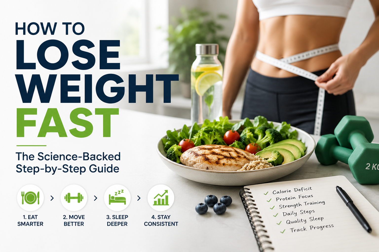 How to Lose Weight Fast: The Science-Backed Step-by-Step Guide