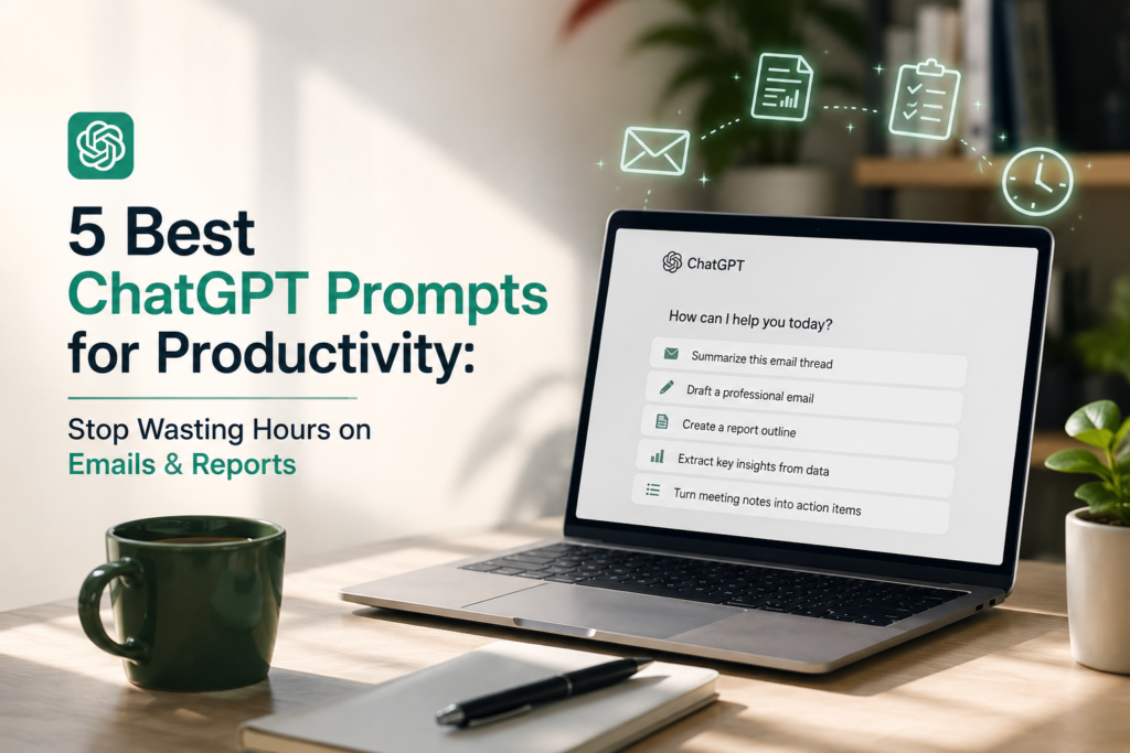 5 Best ChatGPT Prompts for Productivity