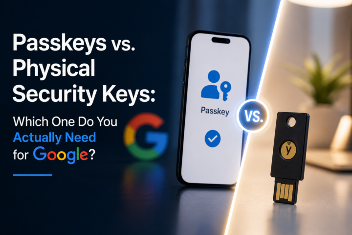 Passkeys vs. Physical Security Keys: Which One Do You Actually Need for Google?