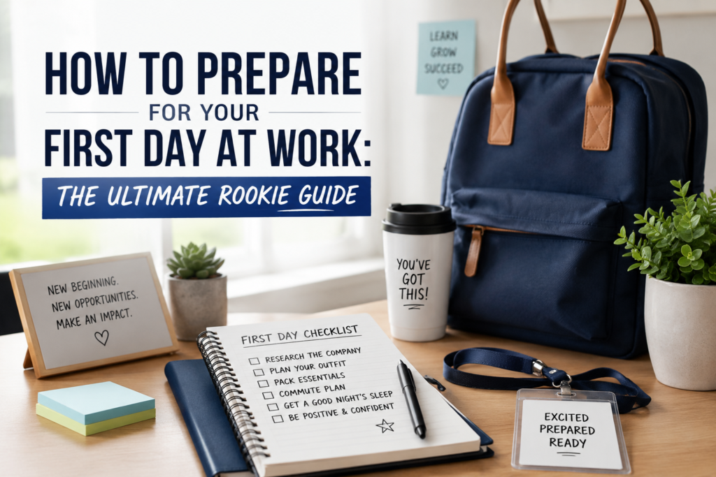 How to Prepare for Your First Day at Work