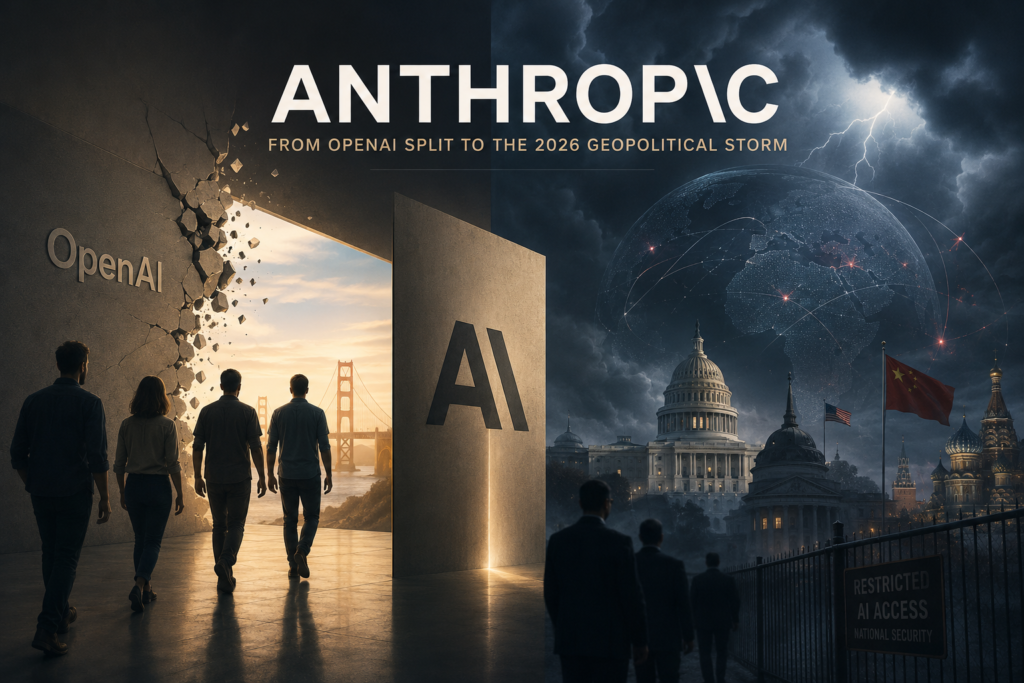 Inside Anthropic: From OpenAI Split to the 2026 Geopolitical Storm