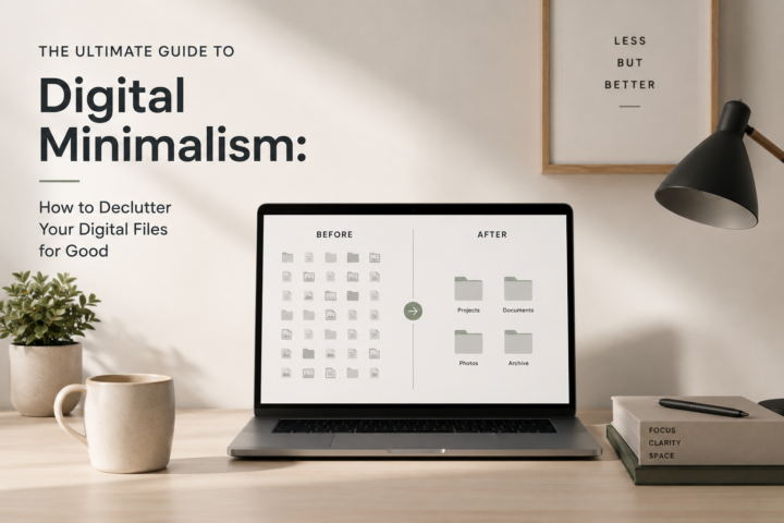 The Ultimate Guide to Digital Minimalism: How to Declutter Your Digital Files for Good