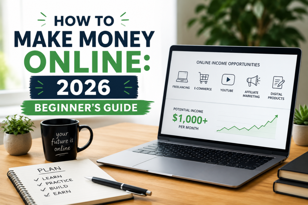 How to Make Money Online: 2026 Beginner's Guide