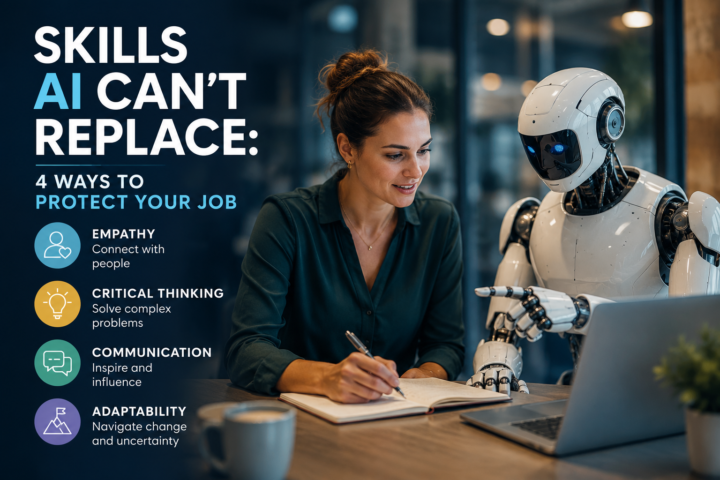 Skills AI Can't Replace: 4 Ways to Protect Your Job