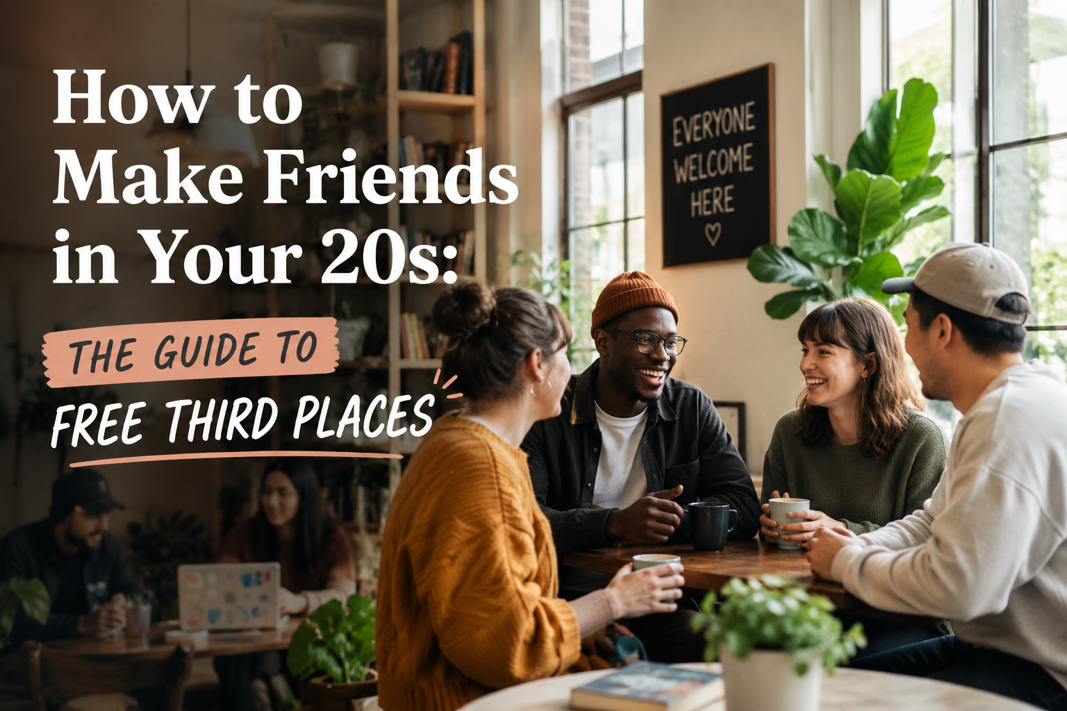 How to Make Friends in Your 20s: The Guide to Free Third Places