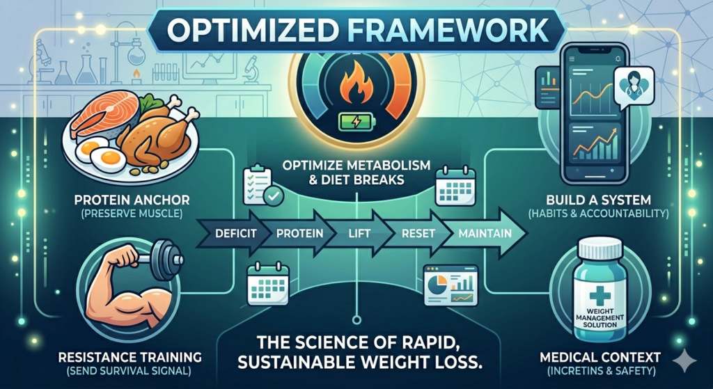 optimized weight loss framework