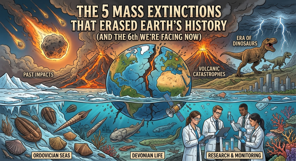 5 Mass Extinctions That Erased Earth’s History