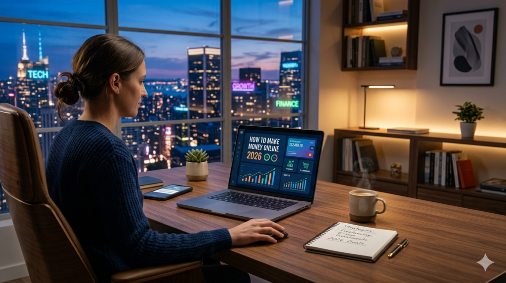 working online