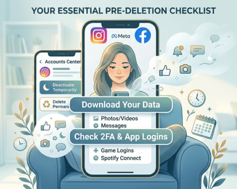 How to Delete or Deactivate Instagram and Facebook