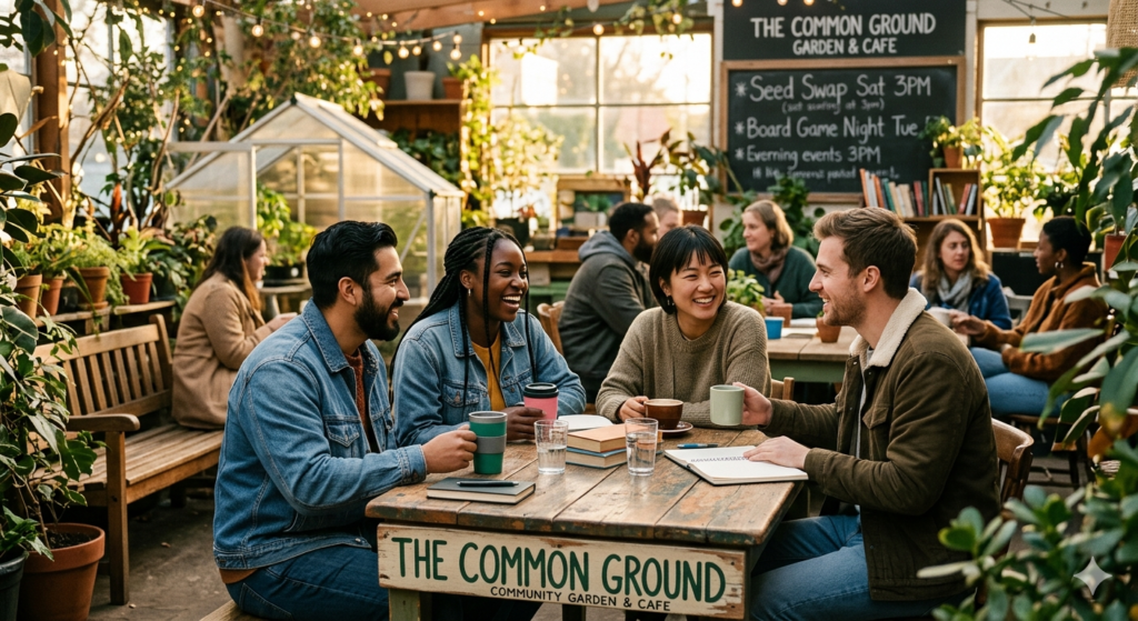 You’re Not Anti-Social, You Just Lack a 'Third Place': How to Build Community on a Budget