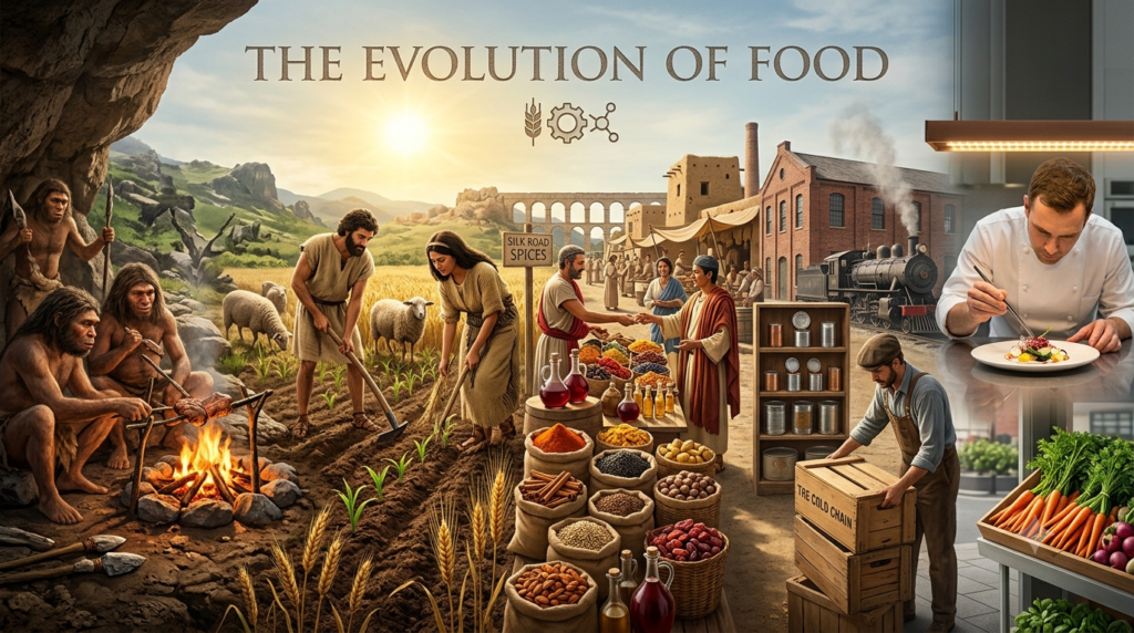 The Evolution of Food: How What We Eat Shaped Human History