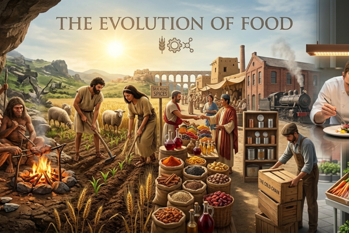 The Evolution of Food: How What We Eat Shaped Human History