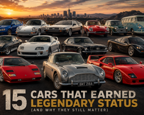 15 Cars That Earned Legendary car Status