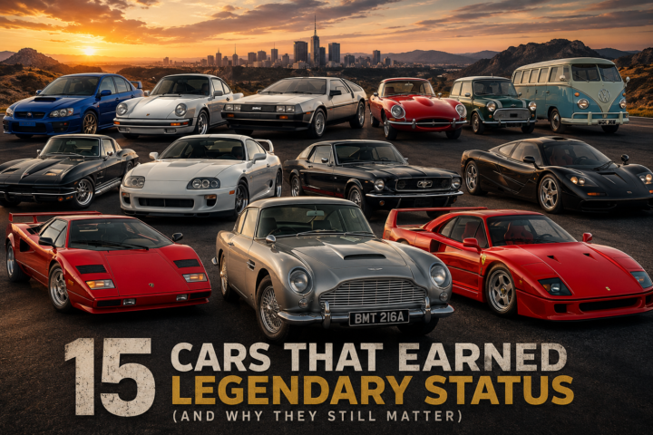 15 Cars That Earned Legendary car Status