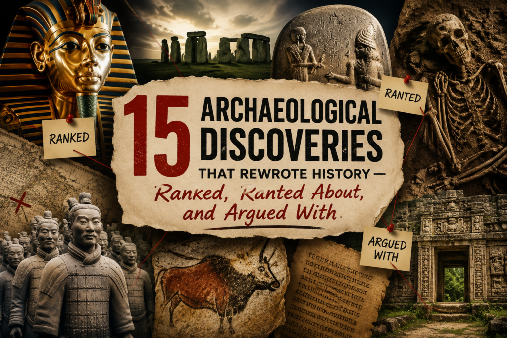 top archaeological discoveries of the world