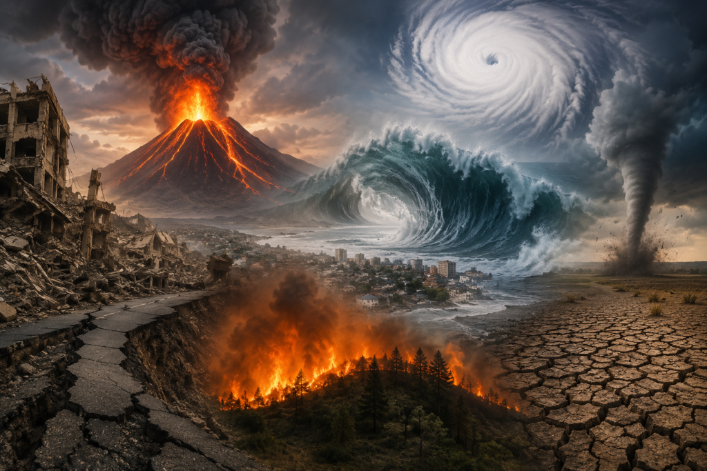 natural disasters that shaped the world