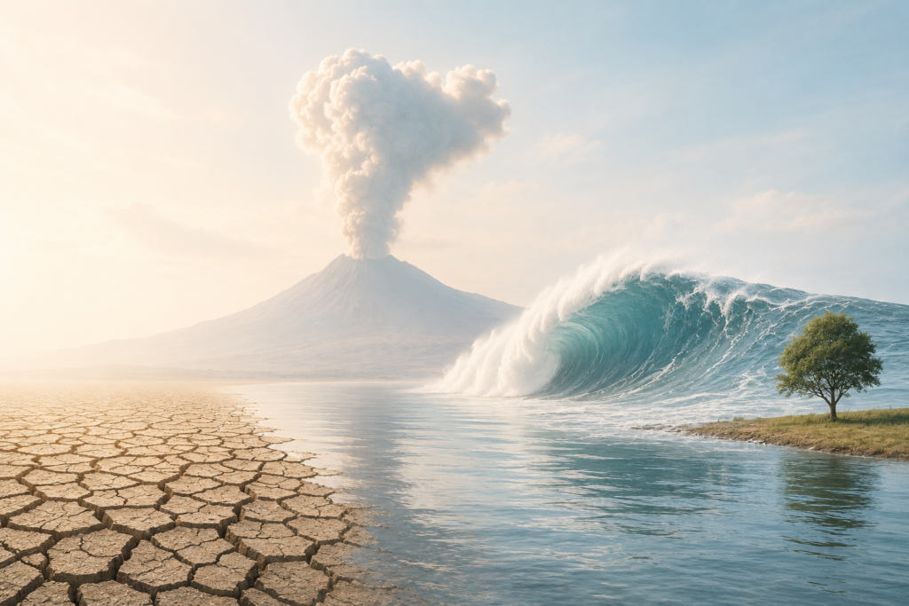 how natural disasters influenced history