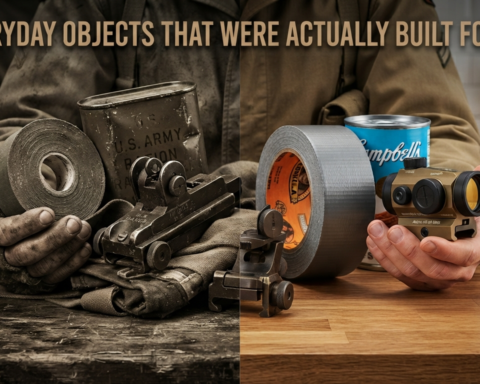 everyday objects not made for war