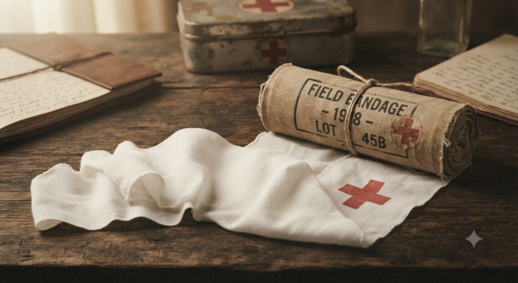 war bandage and Kotex