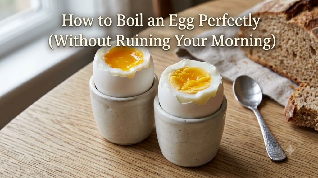 How to Boil an Egg Perfectly