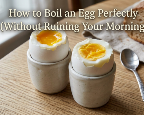 How to Boil an Egg Perfectly