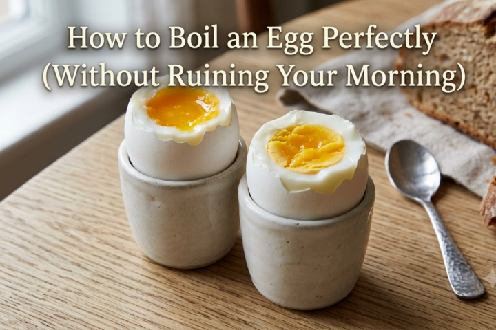 How to Boil an Egg Perfectly