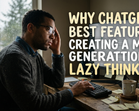 Why ChatGPT’s Best Feature is Creating a Mass Generation of Lazy Thinkers