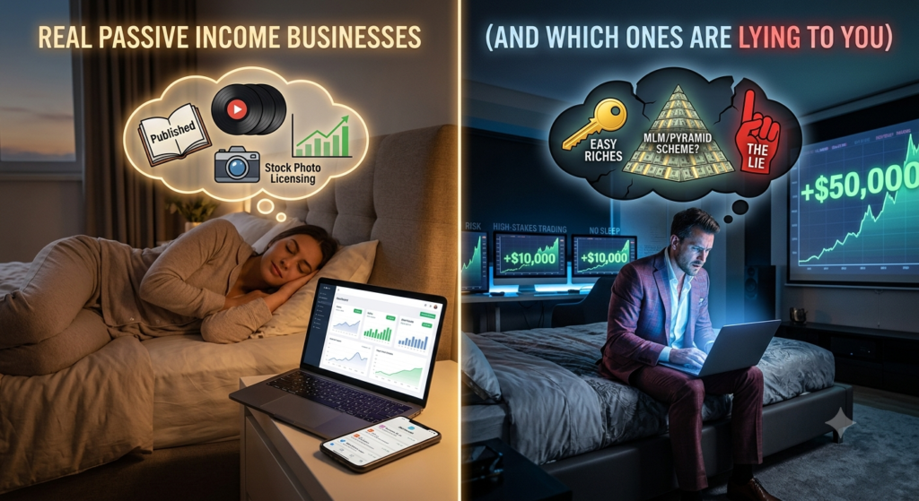 businesses that earn while you sleep