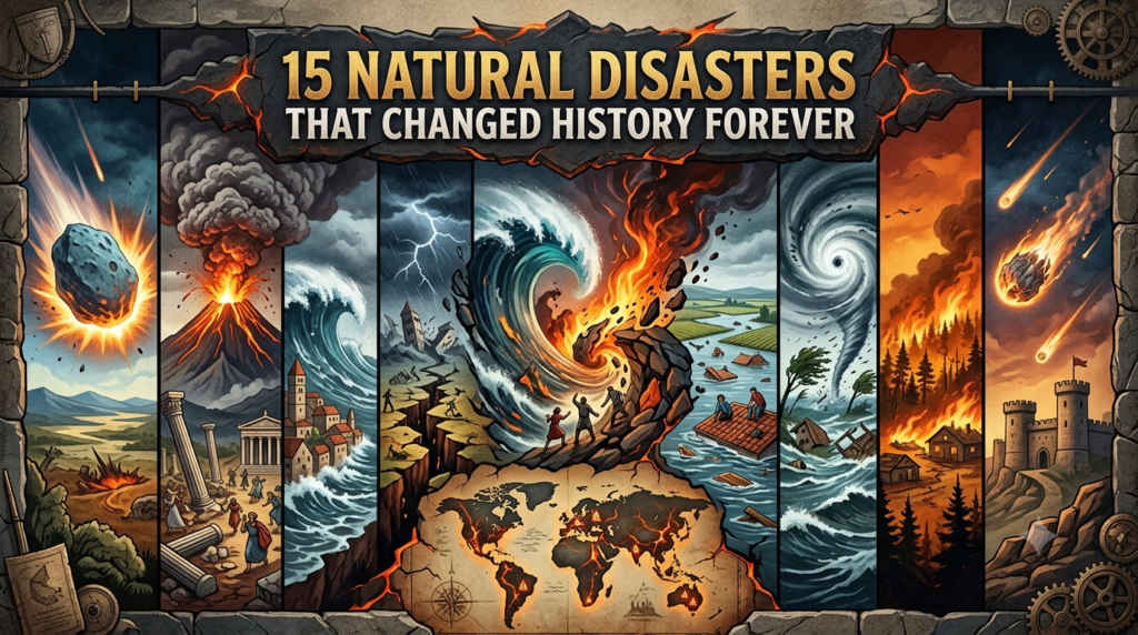 Natural Disasters That Changed History Forever