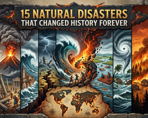 Natural Disasters That Changed History Forever