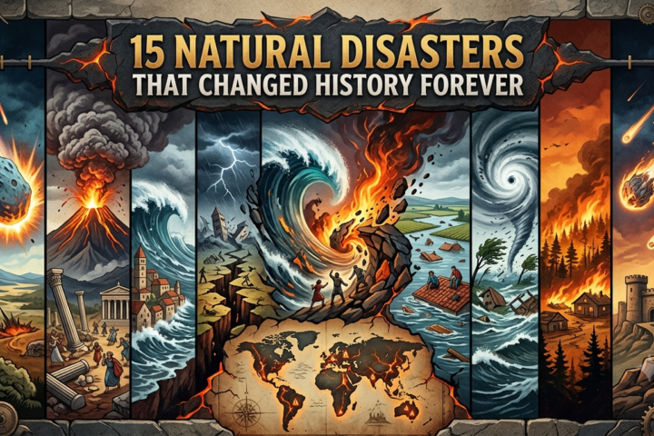 Natural Disasters That Changed History Forever