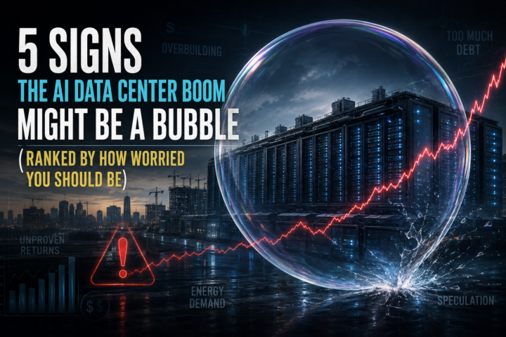 5 Signs the AI Data Center Boom Might Be a Bubble