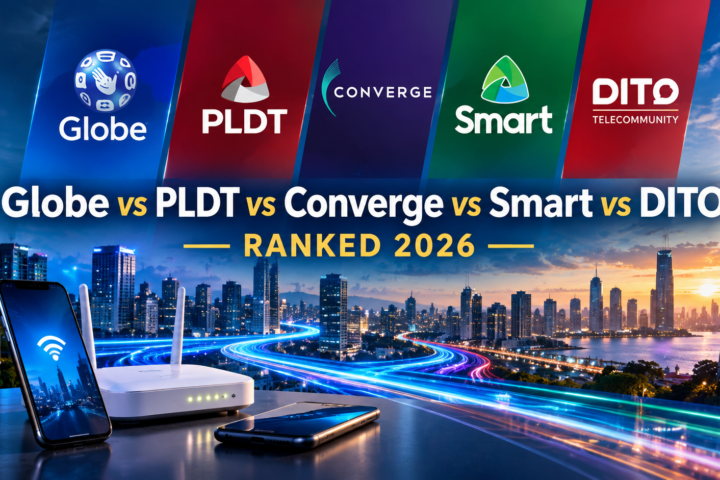 image comparison of the fastest internet service provider in the Philippines