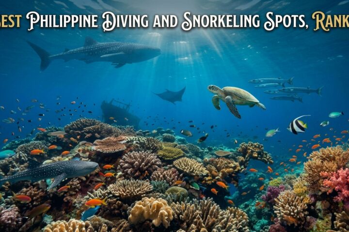 article banner of the best diving and snorkeling spots in the Philippines