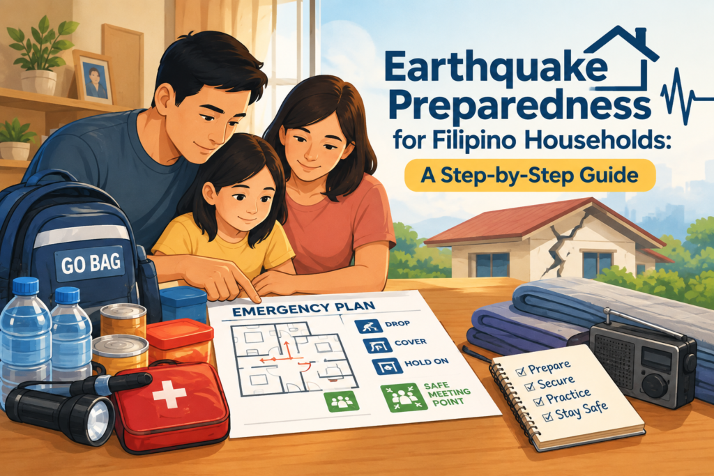 Filipinos being prepared for earthquakes