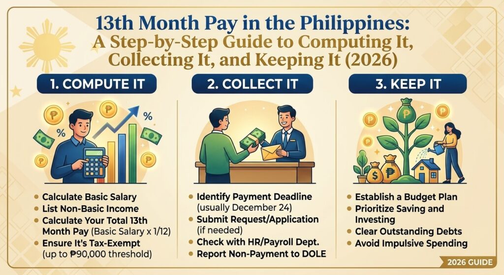 3th month pay in the Philippines  information
