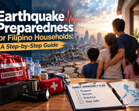 Earthquake Preparedness for Filipino Households: A Step-by-Step Guide