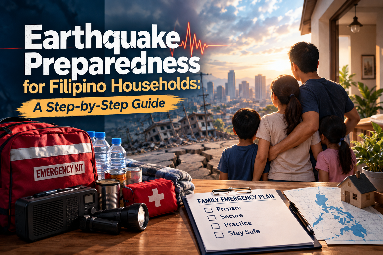 Earthquake Preparedness for Filipino Households: A Step-by-Step Guide